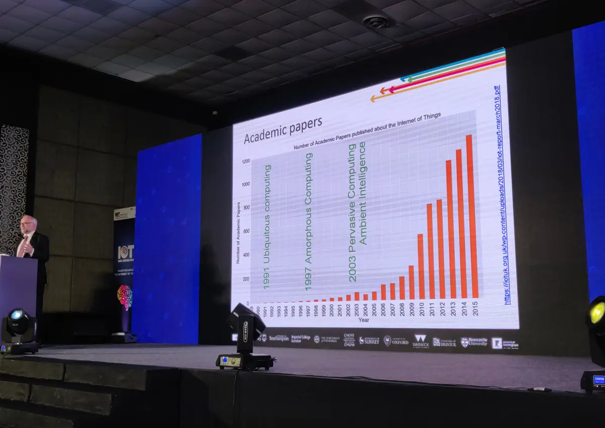David De Roure Keynote at Internet of Things Congress in Bangalore