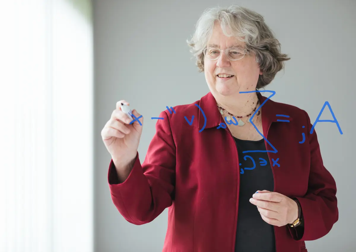 Photograph of Janet Pierrehumbert by Ian Wallman