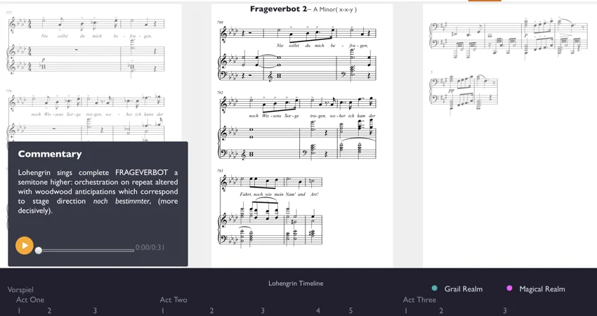 Unlocking Musicology Wagner Digital Companion Screenshot
