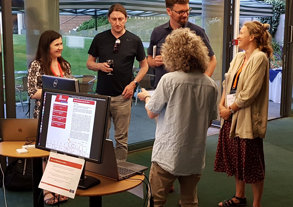 Participants at Narratives Through Data Event