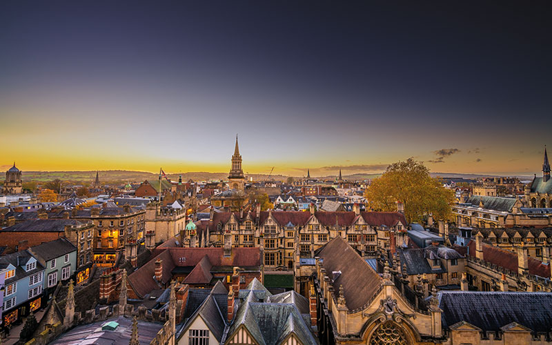 Oxford City skyline. Image by Shutterstock
